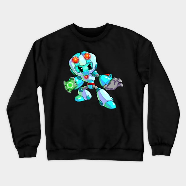 Super Bubble Man 6 Crewneck Sweatshirt by fridaynightbing